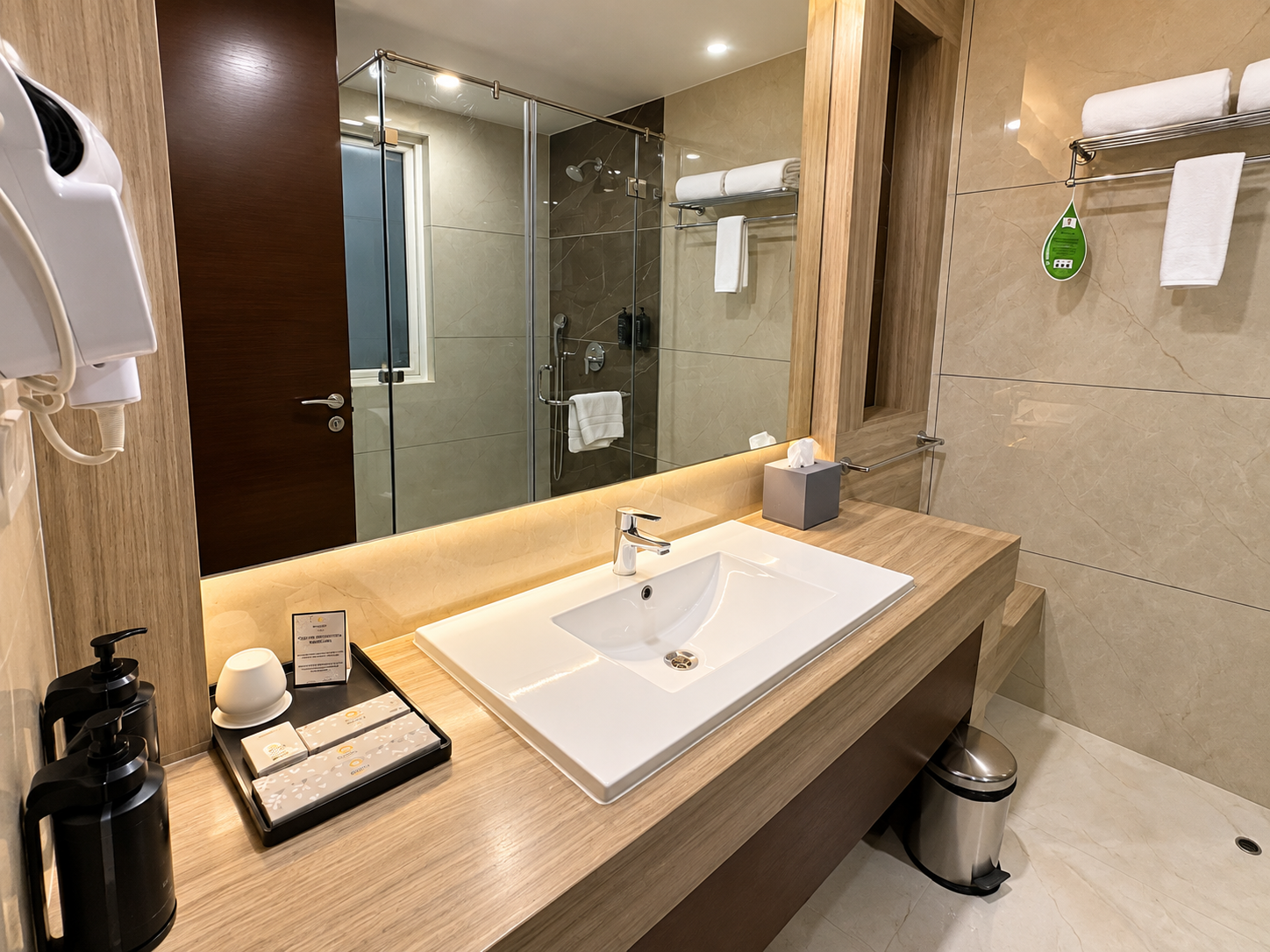 Bathroom after professional photography and post-production